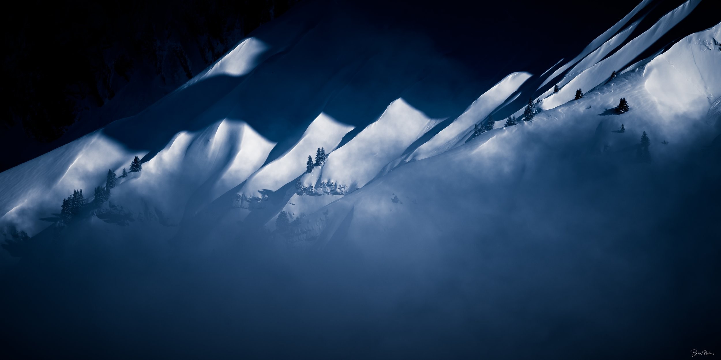 Entre ombre et lumière — Photographie d'art par Boris Molinier